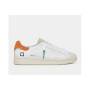 D.A.T.E SNEAKERS BASE WHITE-ORANGE