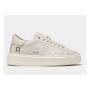 D.A.T.E. SNEAKERS SFERA MONOCOLORE CREMA