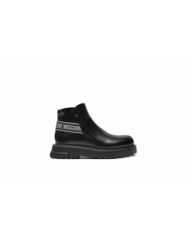 LOVE MOSCHINO STIVALETTO NERO BASSO