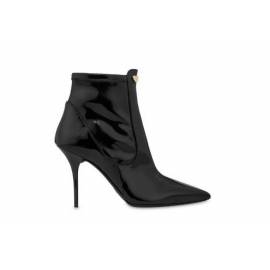 LOVE MOSCHINO STIVALETTO VERNICE NERO