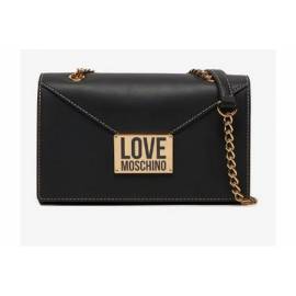 LOVE MOSCHINO TRACOLLINA NERA CON SCRITT