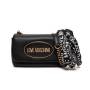 LOVE MOSCHINO TRACOLLINA NERA CON FOULAR