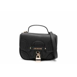 LOVE MOSCHINO TRACOLLA NERA LUCCHETTO