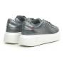 GIO PIU' SNEAKERS ARGENTO SCURO