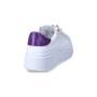 GIO PIU' SNEAKERS WHITE VIOLA PIETRE