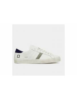 D.A.T.E. SNEAKERS WHITE-BLUE