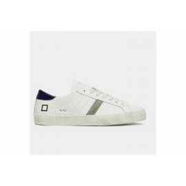 D.A.T.E. SNEAKERS WHITE-BLUE