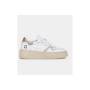 D.A.T.E. SNEAKERS ALTA STEP WHITE PLATIN