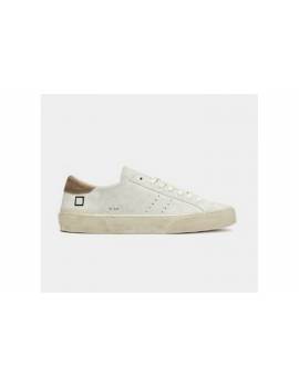 D.A.T.E. HILL LOW SUEDE WHITE