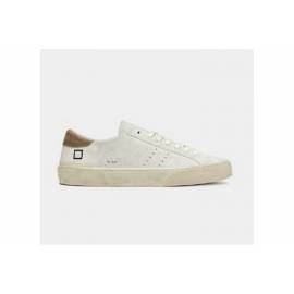 D.A.T.E. HILL LOW SUEDE WHITE