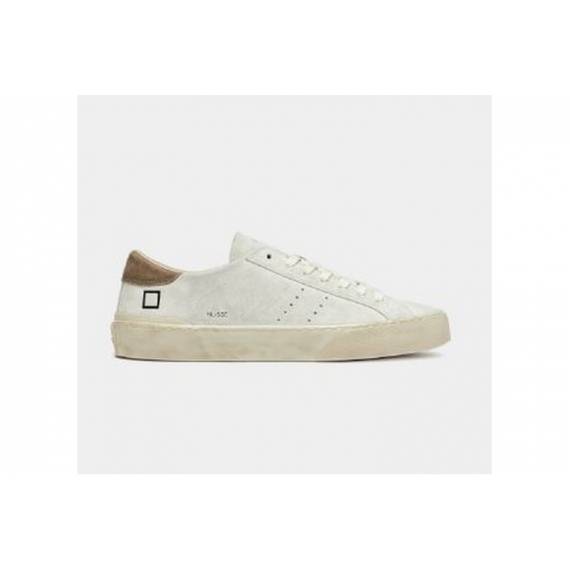 D.A.T.E. HILL LOW SUEDE WHITE