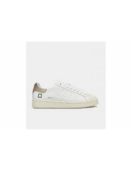 D.A.T.E SNEAKERS BASE WHITE PLATINO