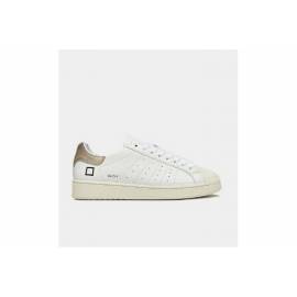 D.A.T.E SNEAKERS BASE WHITE PLATINO