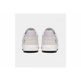 D.A.T.E. SNEAKERS COURT AVORIO E GLICINE