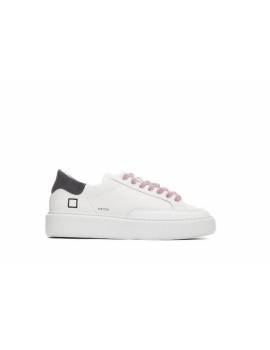 D.A.T.E. SNEAKERS STRIPE WHITE GRAY