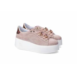 GIO PIU' SNEAKERS PLATFORM CAM.ROSA