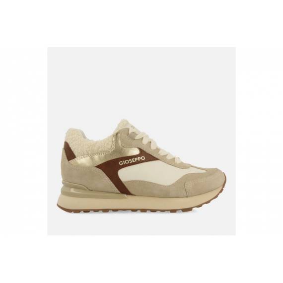 GIOSEPPO SNEAKERS BEIGE E MARRONE ZEPPA