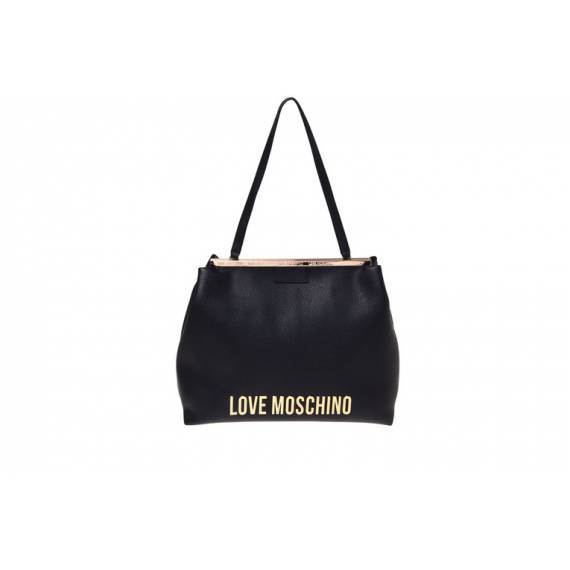 LOVE MOSCHINO BORSA NERA A SPALLA