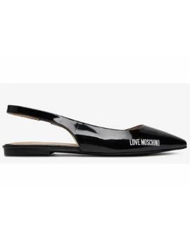 LOVE MOSCHINO BALLERINA SCALZATA VERNICE