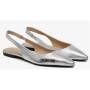 LOVE MOSCHINO BALLERINA SCALZATA ARGENTO