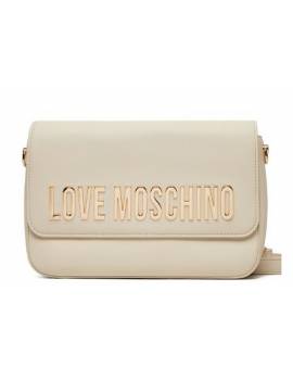 LOVE MOSCHINO BORSA AVORIO CON LOGO