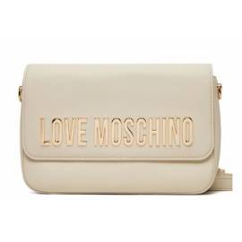 LOVE MOSCHINO BORSA AVORIO CON LOGO