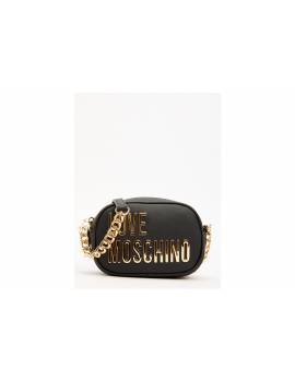 LOVE MOSCHINO TRACOLLINA NERA CON LOGO O