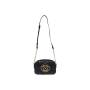 LOVE MOSCHINO TRACOLLINA NERO TRAPUNTATA