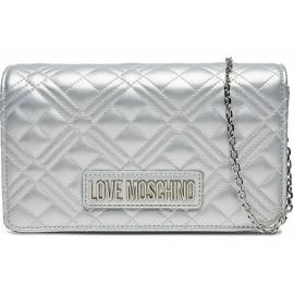 LOVE MOSCHINO TRACOLLINA ARGENTO