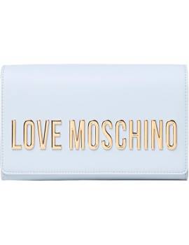 LOVE MOSCHINO TRACOLLINA CIELO CON LOGO