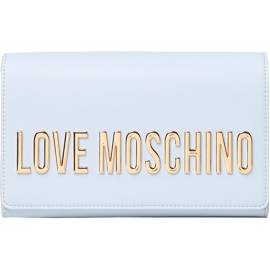 LOVE MOSCHINO TRACOLLINA CIELO CON LOGO