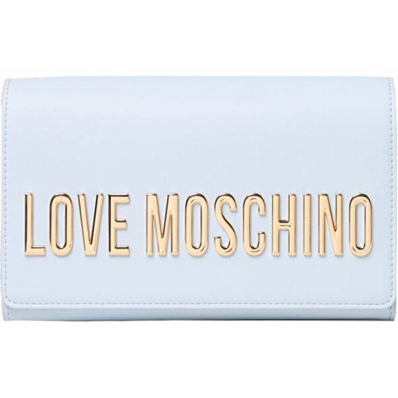 LOVE MOSCHINO TRACOLLINA CIELO CON LOGO