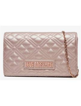 LOVE MOSCHINO TRACOLLINA ROSA GOLD