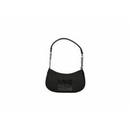 LOVE MOSCHINO TRACOLLINA NERA LOGO SFUMA