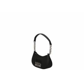 LOVE MOSCHINO TRACOLLINA NERA LOGO SFUMA