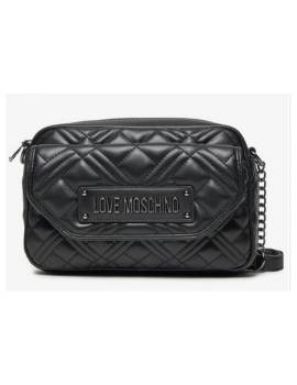 LOVE MOSCHINO TRACOLLA TRAP.NERO FUCILE