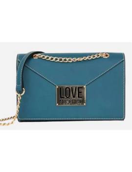 LOVE MOSCHINO TRACOLLA SMERALDO CON FRAS