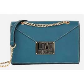 LOVE MOSCHINO TRACOLLA SMERALDO CON FRAS