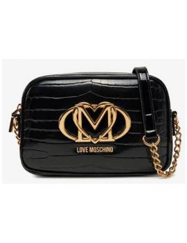 LOVE MOSCHINO TRACOLLINA COCCO NERO