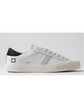 D.A.T.E. HILL LOW CALF WHITE-BLACK