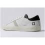 D.A.T.E. HILL LOW CALF WHITE-BLACK