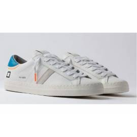 D.A.T.E. HILL LOW CALF WHITE-BLUETTE