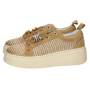 GIO+ SNEAKERS RAFFIA TABACCO