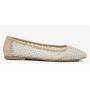 STEVE MADDEN BALLERINA CREMA CON STRASS