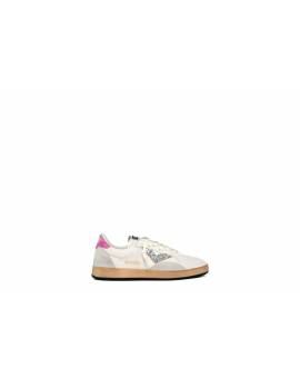 4B12 SNEAKERS BIANCA E FUXIA