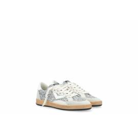 4B12 SNEAKERS GLITTER ARGENTO