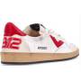 4B12 SNEAKERS BIANCA E ROSSO